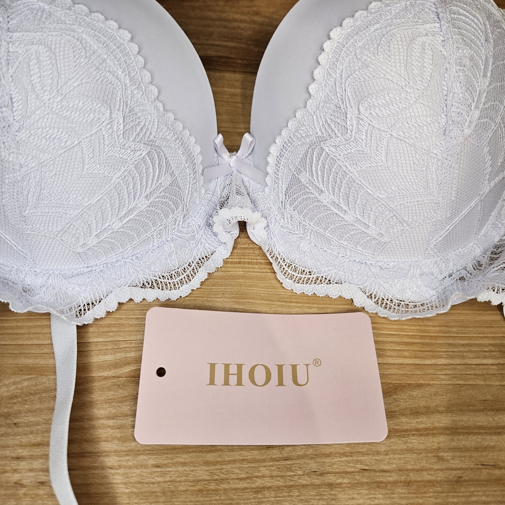 White Lace Bra